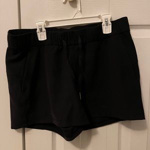Black lulu lemon shorts 3inch inseam